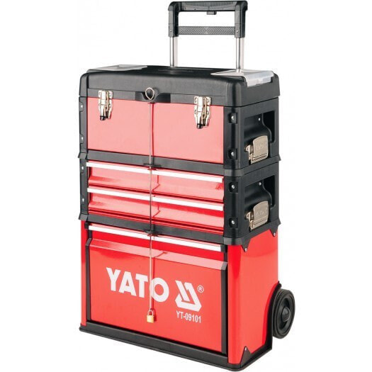 Ящик для инструментов Yato Skrzynka narzędziowa на колёсах YT-09101