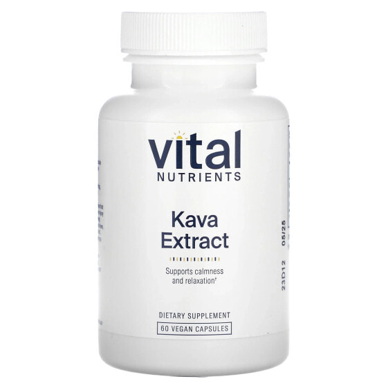 Kava Extract, 60 Vegan Capsules