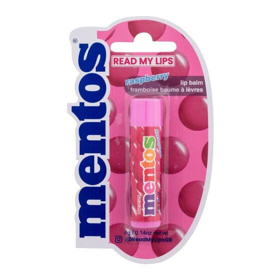 Mentos Lip Balm Raspberry 4 g lippenbalsam für Kinder