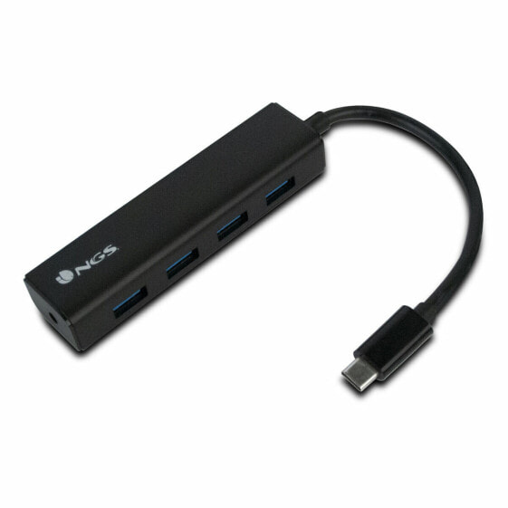USB-хаб на 4 порта NGS NGS-HUB-0054 Чёрный 5 Gbps