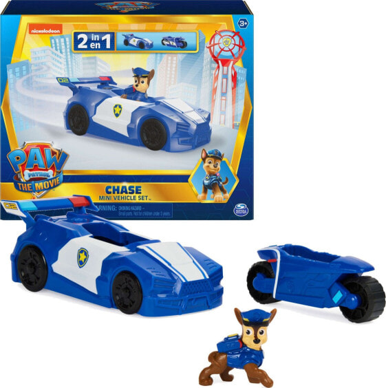 Spin Master Psi Patrol Chase mini pojazdy z figurką 2w1