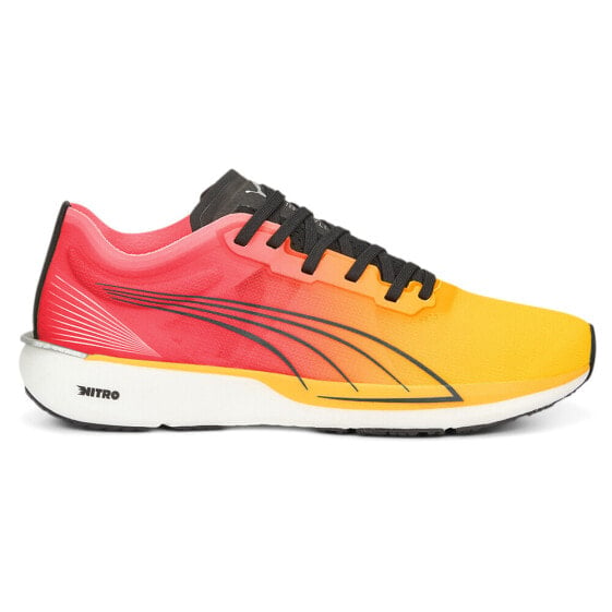 Puma Liberate Nitro Fireglow Running Womens Orange Sneakers Athletic Shoes 3776