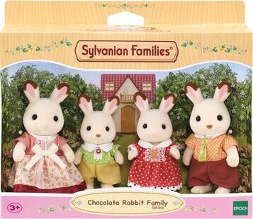 Figurka Epoch SYLVANIAN Rodzina królików z czekol.uszkami 05655