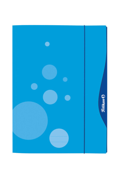 Pelikan 237635 - A3 - Cardboard - Blue - Portrait - Elastic band