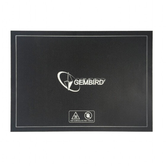 Gembird 3DP-APS-02, Druckeraufbauplattform, Jede Marke, 232 x 154 mm, Schwarz, 1 Stück(e), RoHS