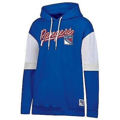 NHL New York Rangers Women's Fleece Hooded Sweatshirt - S