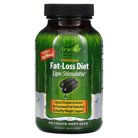 Жиросжигатель Irwin Naturals Forskolin, Fat-Loss Diet 60 жидких капсул