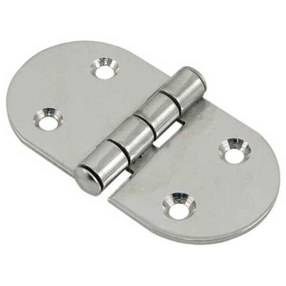 EUROMARINE Captive Pin Stainless Steel Round Hinge 2 Units