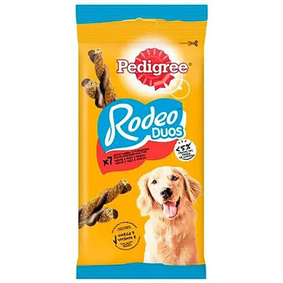 MARS Pedigree Rodeo Duos Meat & Cheese 123g Dog Snack 10 Units