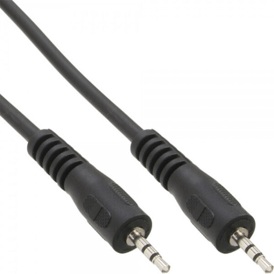 InLine Audio Cable 2.5mm Stereo male / male 0.5m