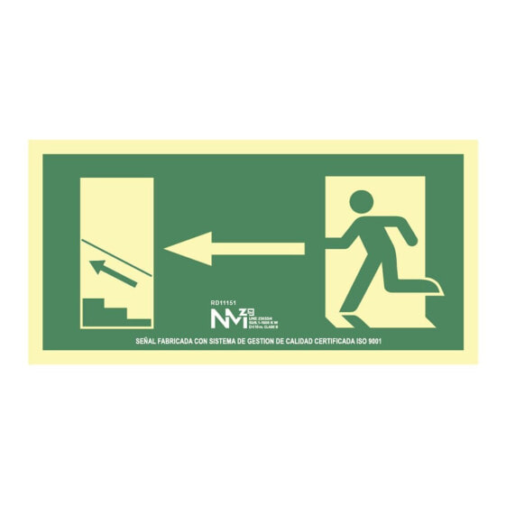 NORMALUZ B11151 Stairs Signal Post 32x16 cm