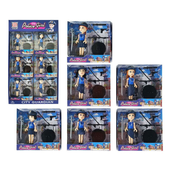 ATOSA S Police 12x12 cm 6 Assorted Doll