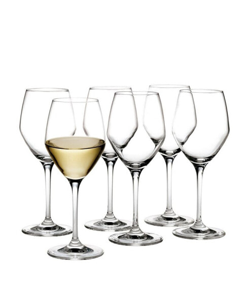 Бокалы для белого вина из стекла Holmegaard Perfection, 10,9 унций, комплект из 6 шт.