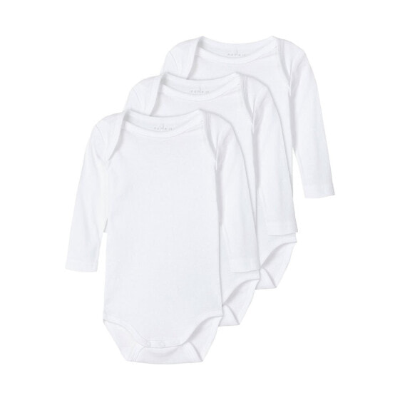 NAME IT Solid Long Sleeve Body 3 Units