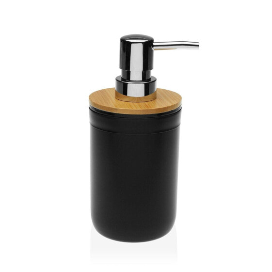 Дозатор мыла Versa Elisa черный из полипропилена (7,5 x 17,5 x 7,5 см)