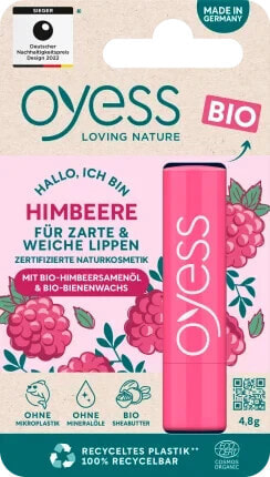 Lippenpflege Himbeere Bienenwachs, 4,8 g