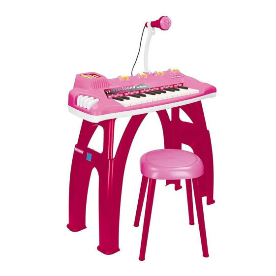 REIG MUSICALES Pink Electronic Organ With 25 Keys And Lights