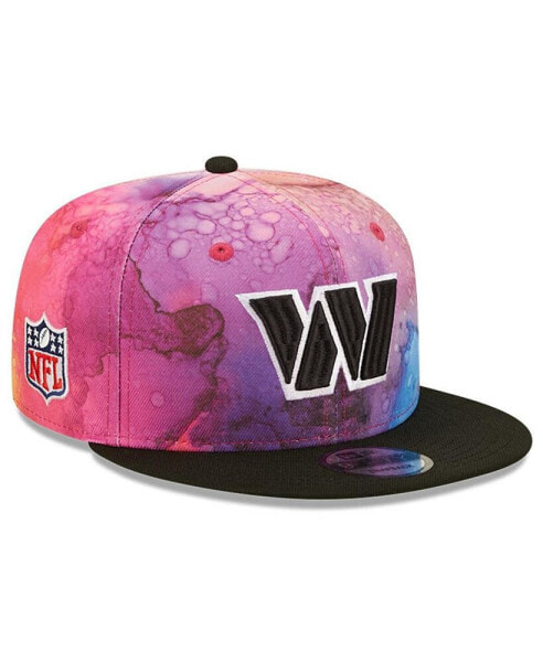 Men's Pink, Black Washington Commanders 2022 NFL Crucial Catch 9FIFTY Snapback Hat