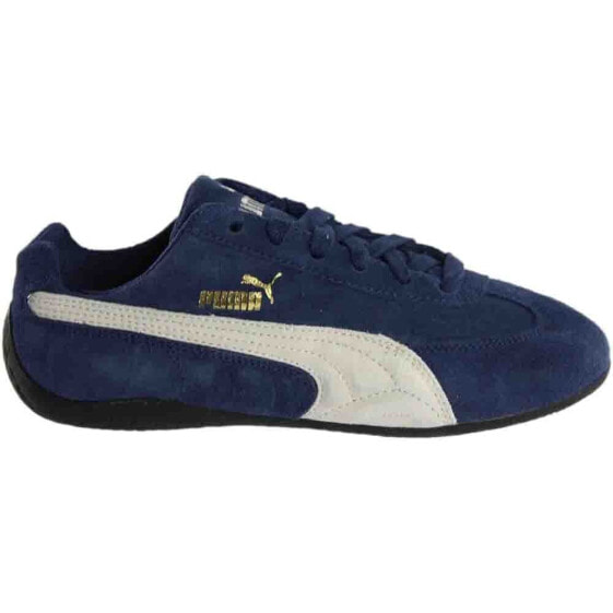 Puma Speed Cat Lace Up Mens Blue Sneakers Casual Shoes 41730205