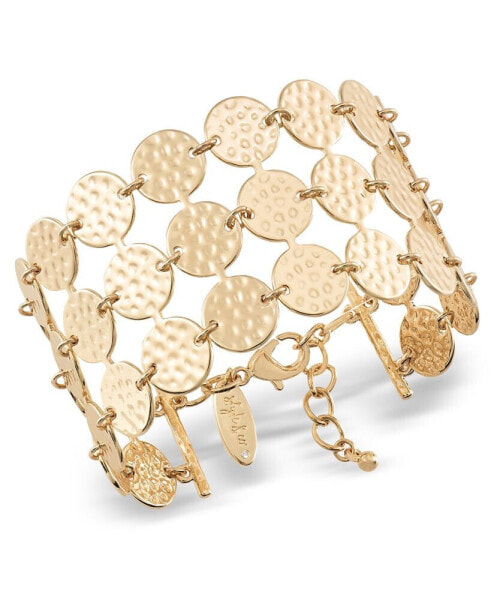 Triple Row Disc Bracelet, Created for Macy's