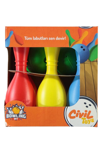 Bowling Set 3 Yaş Karma-renkli