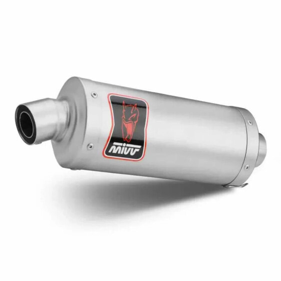 MIVV Dakar Honda XL750 Transalp 2023-24 H.087.LDKX homologated slip on muffler