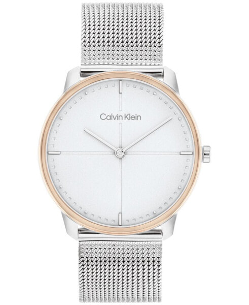 Часы Calvin Klein Silver Tone Mesh