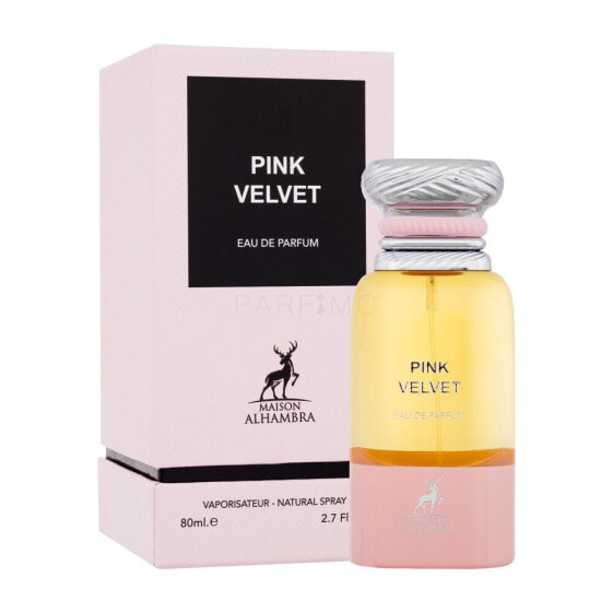 Maison Alhambra Pink Velvet (Rose Petals) 80 ml eau de parfum für Frauen