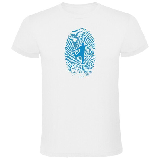 KRUSKIS Football Fingerprint short sleeve T-shirt