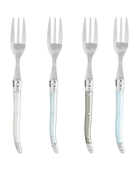 Laguiole Cake Forks, Set of 4 - Mother of Pearl