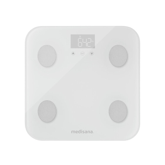 Medisana GmbH Medisana BS 600 connect - Electronic personal scale - White - kg - lb - ST - Square - 8 user(s) - AAA