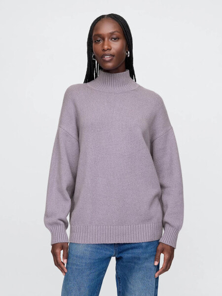 CashSoft Mockneck Sweater