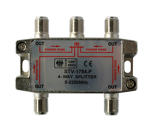 Kreiling STV 1784 - Cable splitter - 5 - 2250 MHz - F