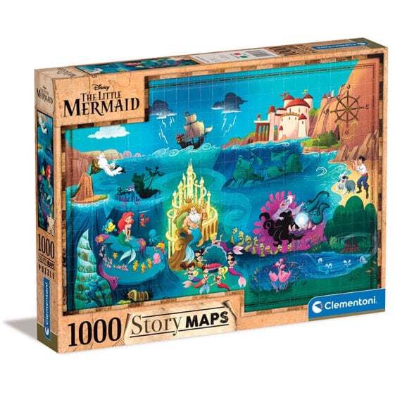 CLEMENTONI Disney The Little Mermaid Puzzle 1000 Pieces