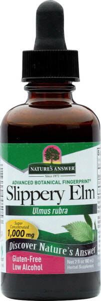 Nature's Answer Slippery Elm Extract Экстракт скользкого вяза 1000 мг 60 мл