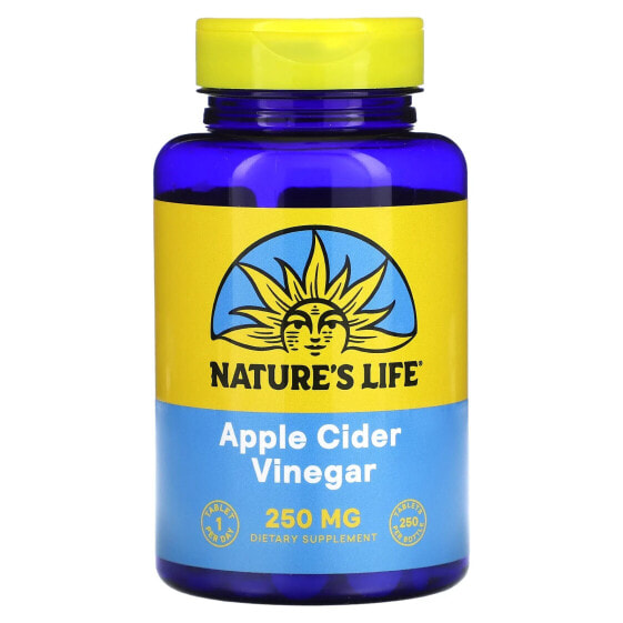 Apple Cider Vinegar, 250 mg, 250 Tablets