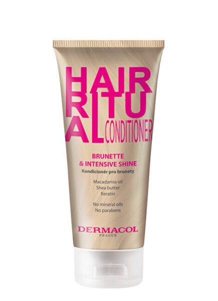 Кондиционер для волос с кератином, пшеничным протеином и маслом камелии Hair Ritual (Brunette & Intensive Shine) 200 мл