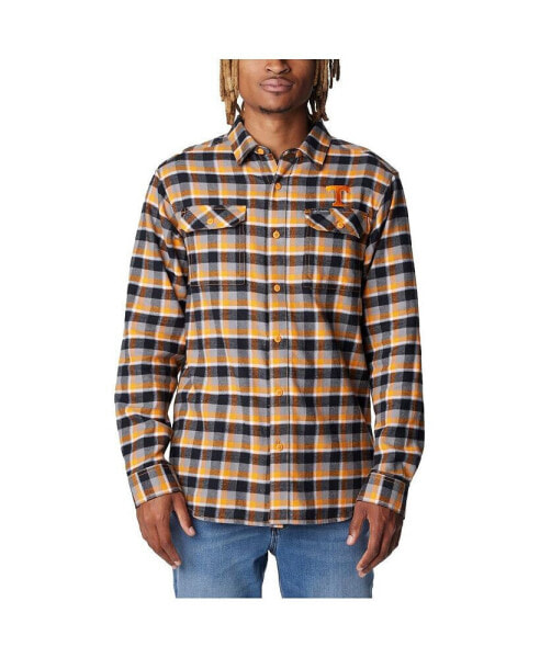 Men's Tennessee Orange Tennessee Volunteers Flare Gun Flannel Long Sleeve Shirt