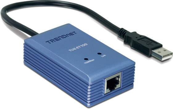 TRENDnet TU2-ET100 - Wired - USB - Ethernet - 100 Mbit/s