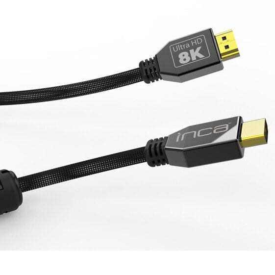 INCA IHD-21 - 2 m - HDMI Type A (Standard) - 3 x HDMI Type A (Standard) - Black