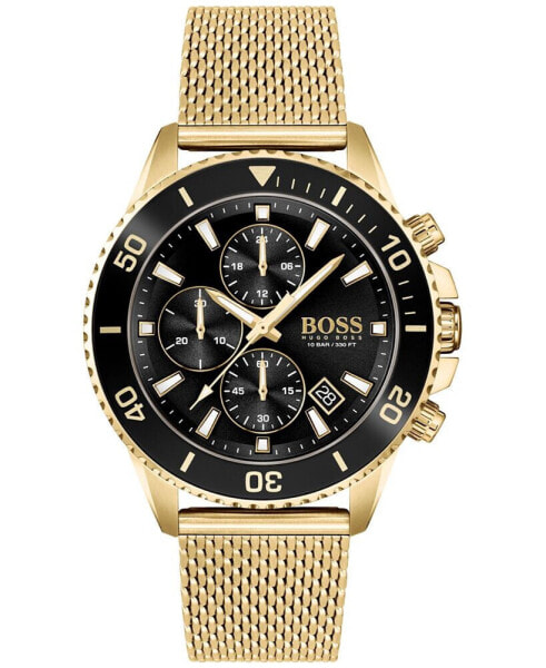 Часы Hugo Boss admiral Men's   Gold Plated