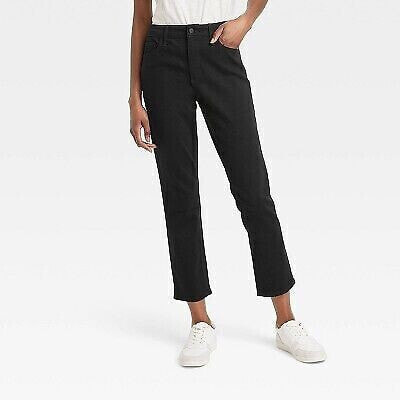 Women's High-Rise Slim Straight Jeans - Universal Thread