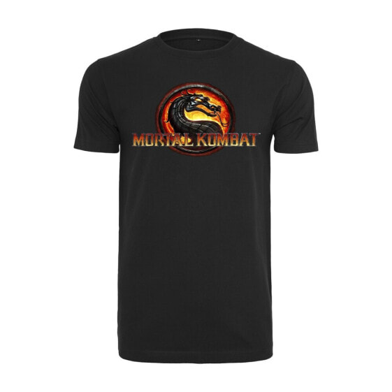 URBAN CLASSICS Mortal Kombat Logo T-shirt