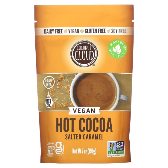 Coconut Cloud, Vegan Hot Cocoa, соленая карамель, 198 г (7 унций)