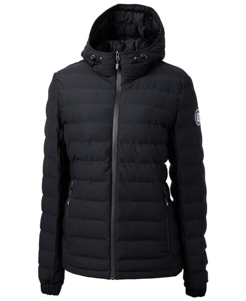 Пуховый жилет Cutter & Buck женский Rainier PrimaLoft Eco Printed