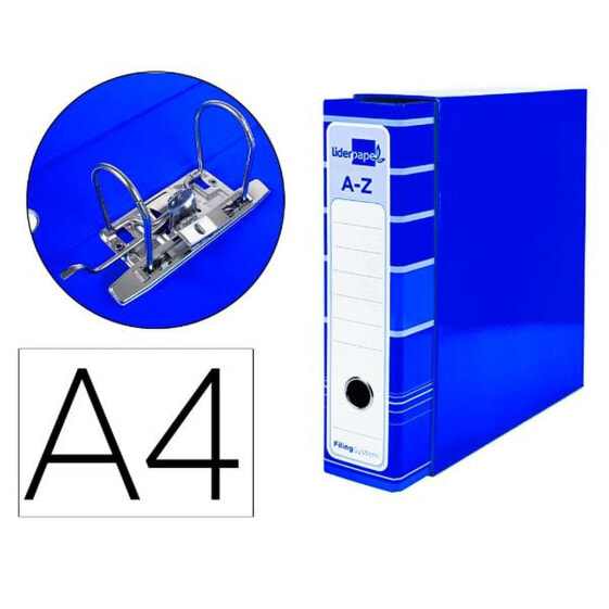 Папка-регистратор Liderpapel AZ14 Синий A4 (1 штук)