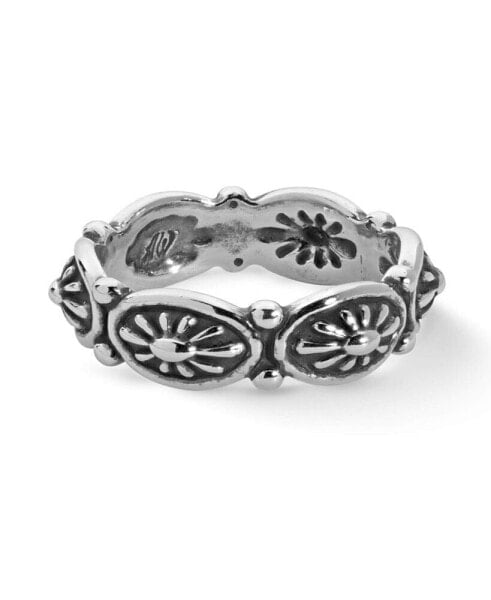 Sterling Silver Women's Ring, Concha Design, Sizes 5 - 10