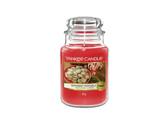 Aromatic candle Classic large Peppermint Pinwheels 623 g