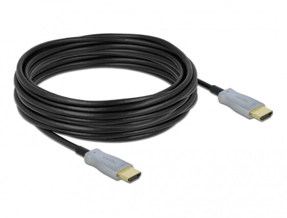 Переходник Delock HDMI Type A (стандартный) - HDMI Type A (стандартный) - 18 Гб/с - чёрный 10 м