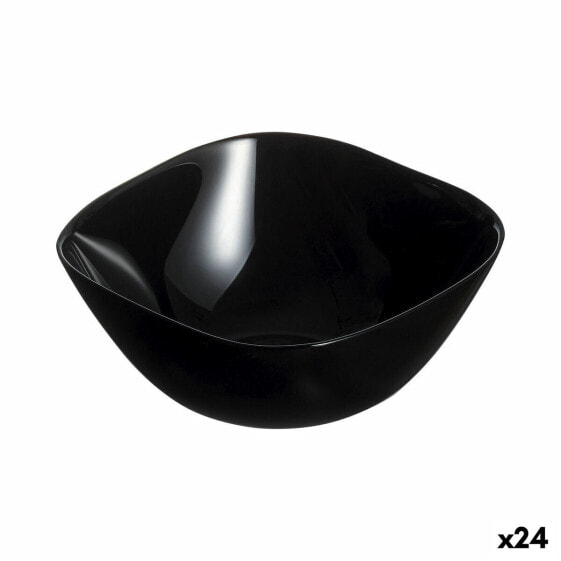 Чаша многоразовая Люминарк из черного стекла Ø 14 см Multi-use (24 шт)
